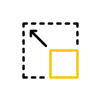 auflösung skalieren