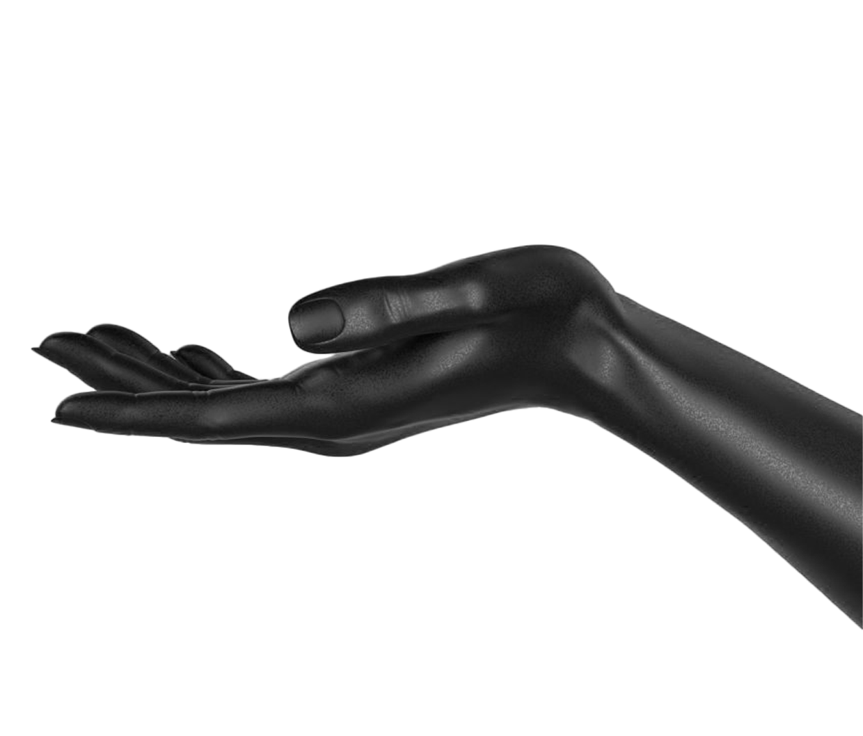 gewicht-produkt wiegende schwarze hand