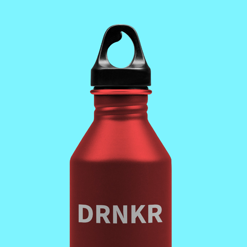 trinkflasche-produktfoto rote trinkflasche