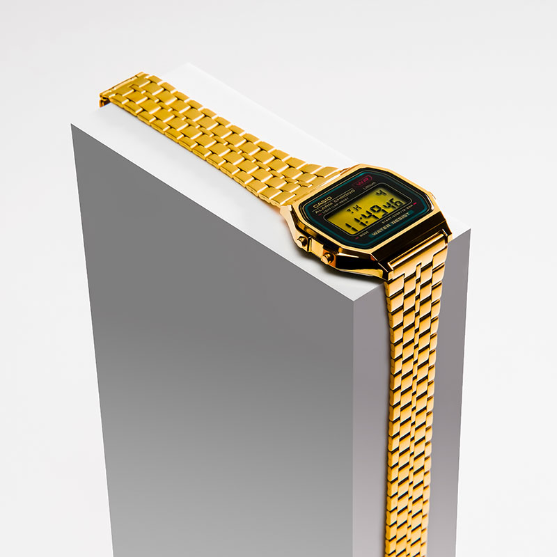 casio-uhr-produktfoto produktfotografie von einer casio uhr